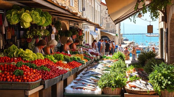 Les meilleurs marchés de l'île d'Oléron pour des produits frais