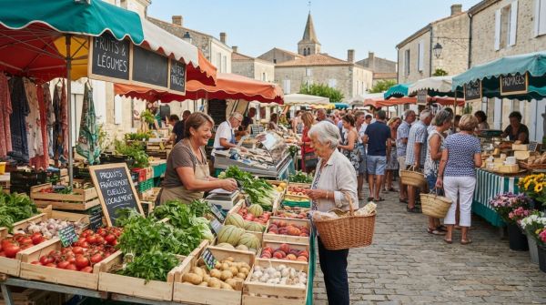 Les meilleurs marchés de l'île d'Oléron pour des produits frais