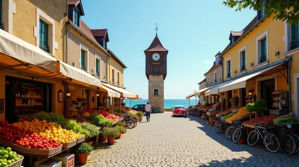 Où trouver les marchés de l'île d'Oléron pour ses produits frais